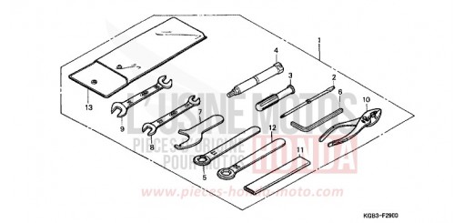 OUTILS VT125CY de 2000